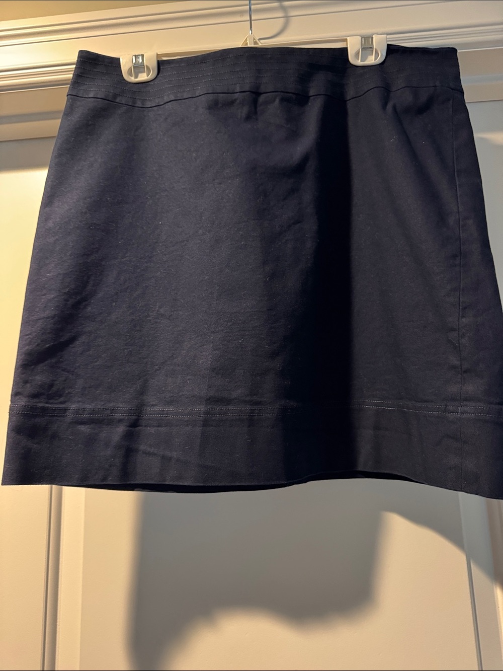 Talbots Navy Mini Skirt